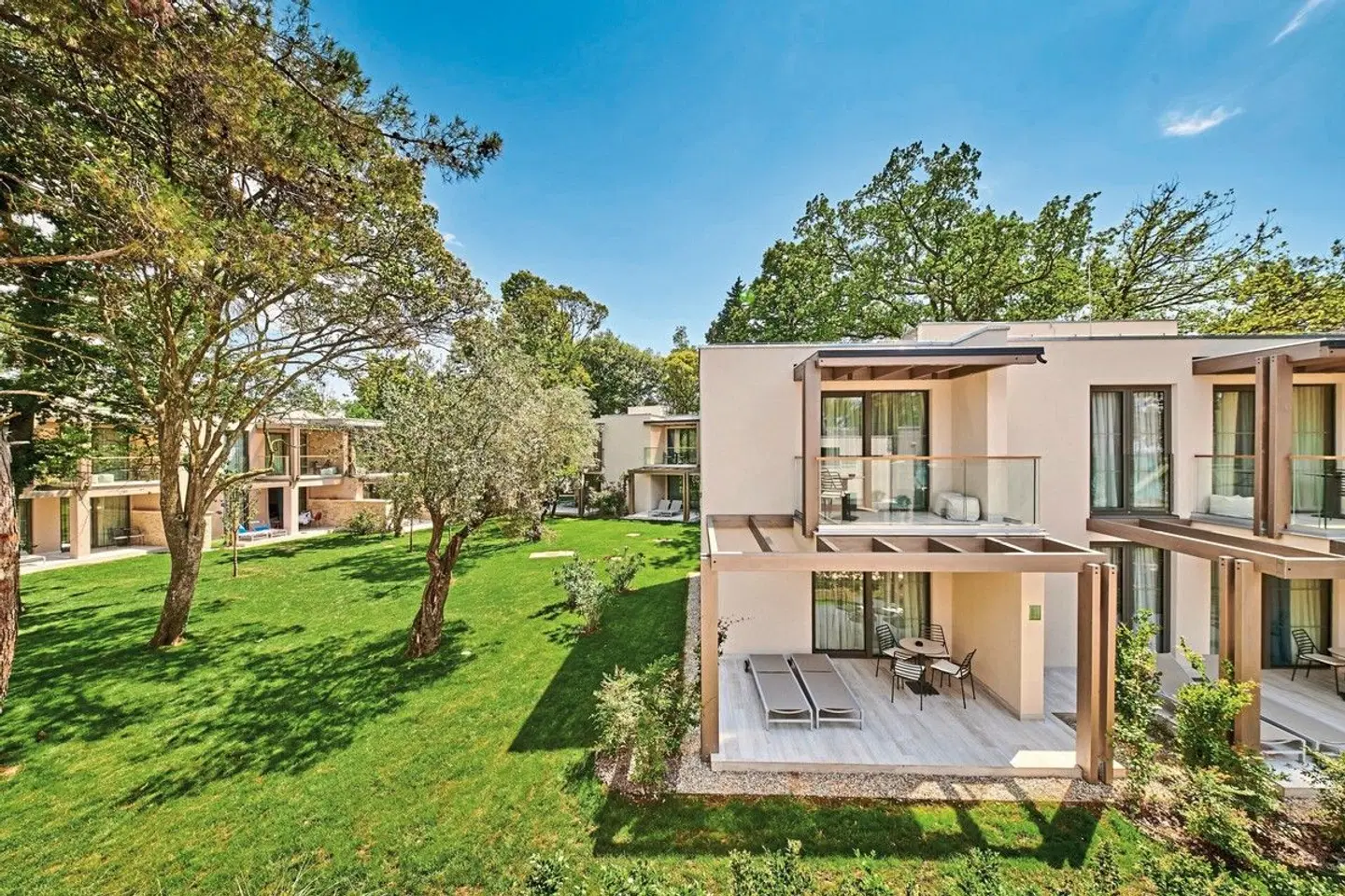 Garden Suites Umag Plava Laguna Garten