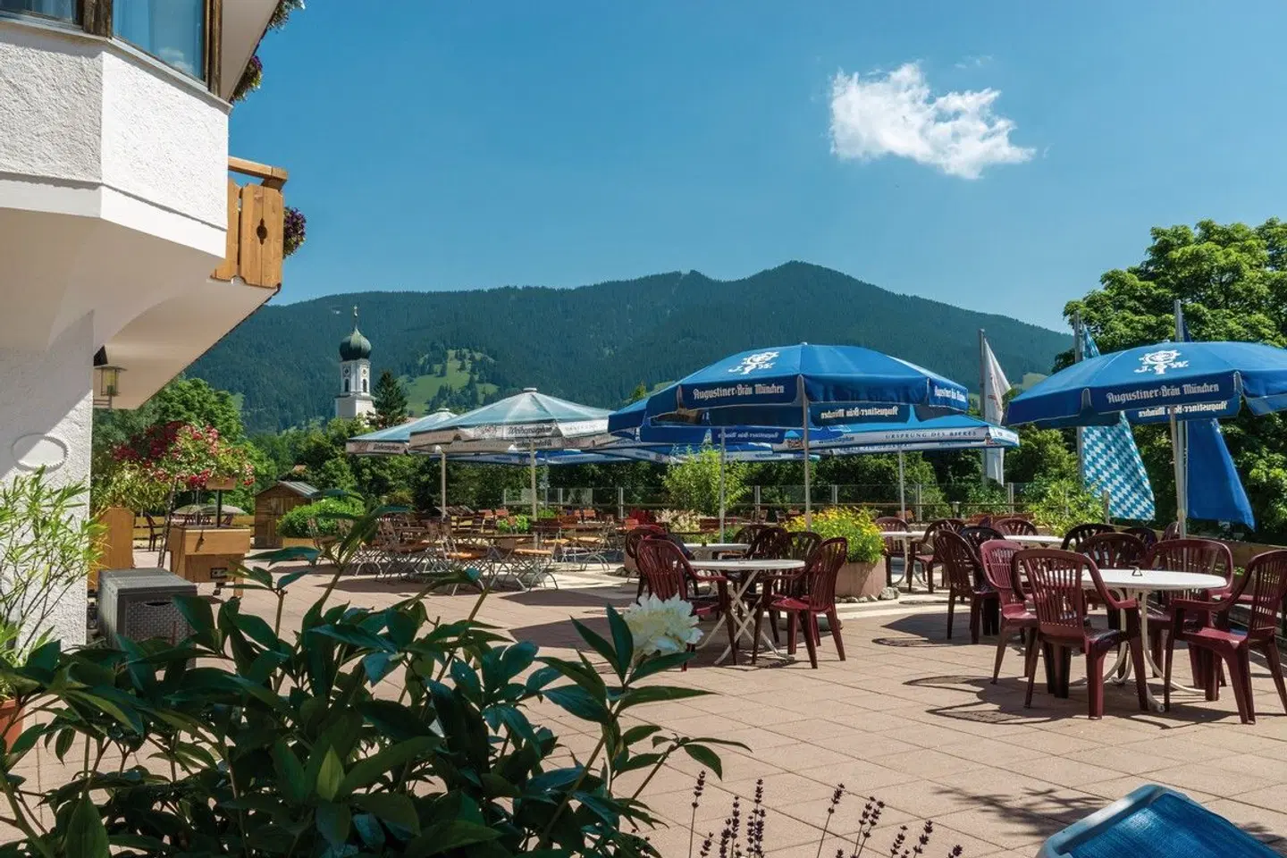 Parkhotel Sonnenhof Terrasse