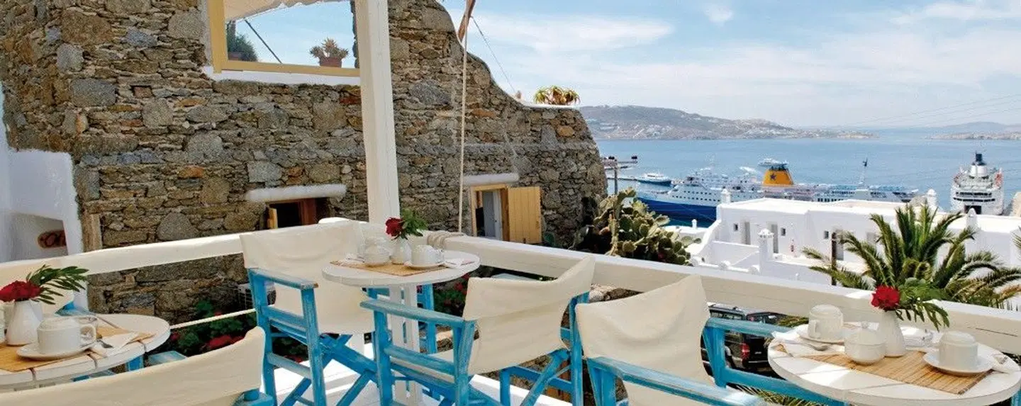Mykonos View Hotel Terrasse