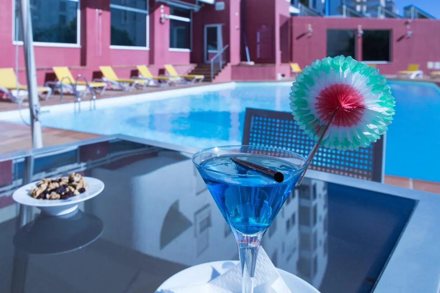 Quarteirasol Beach Hotel Terrasse