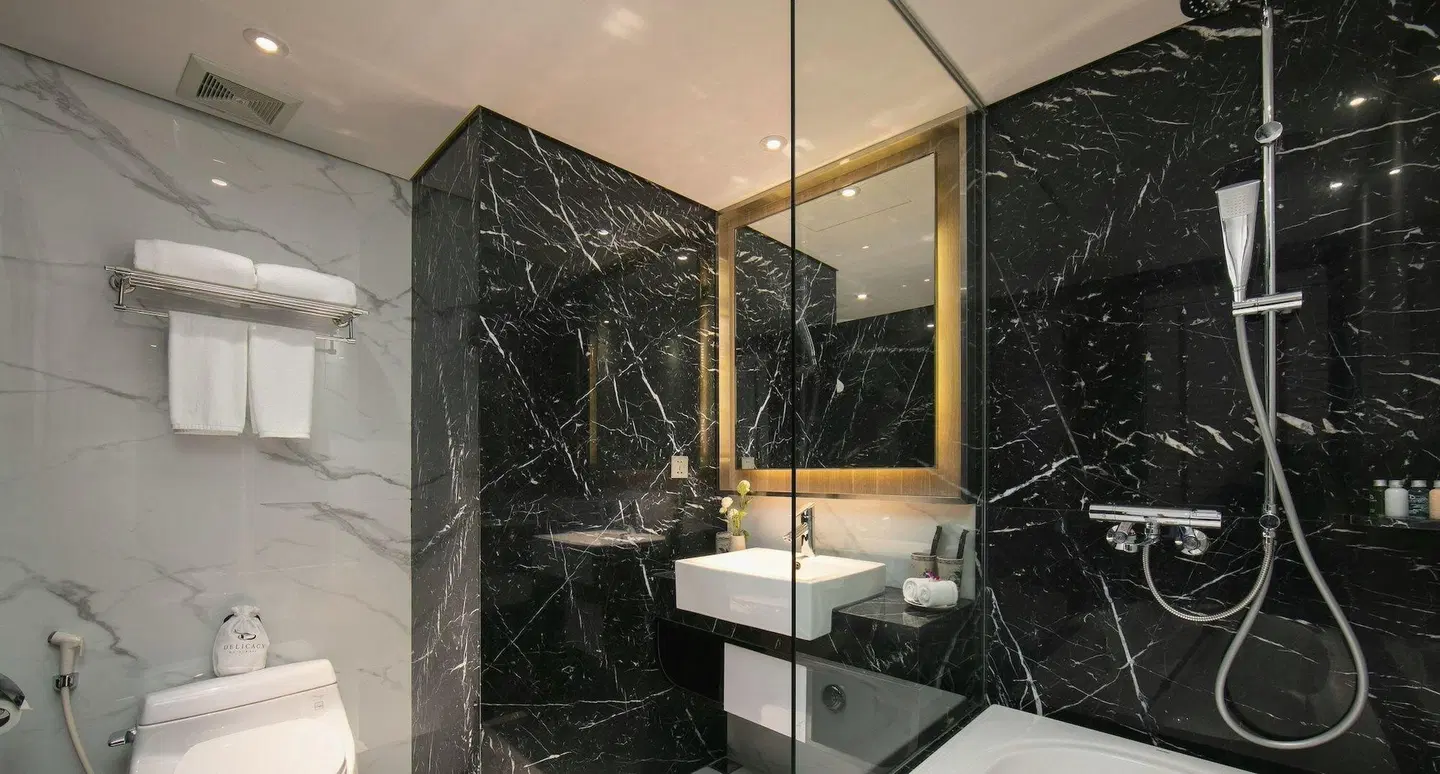 Aurora Premium Hotel & Spa Badezimmer