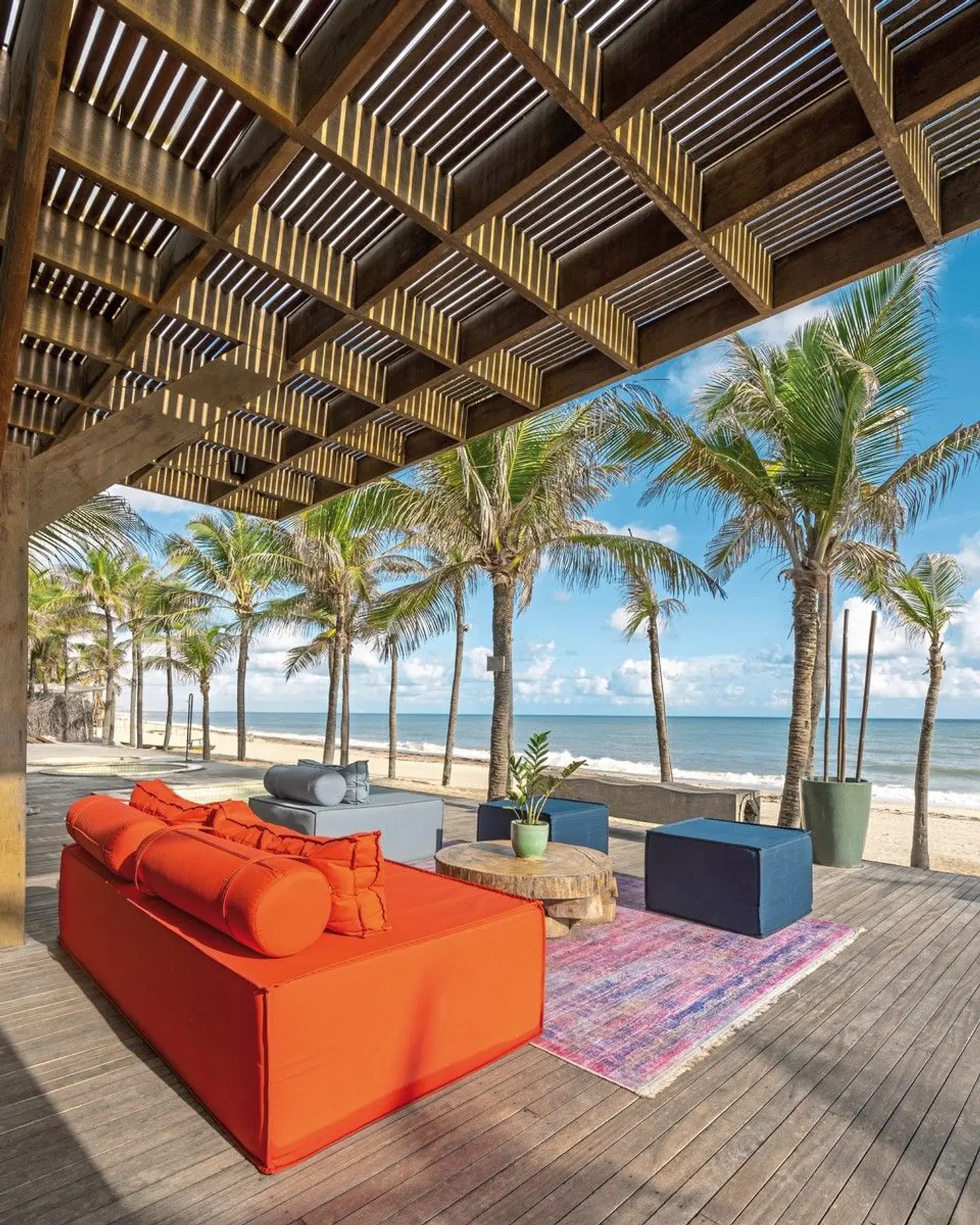 Carmel Cumbuco Resort Terrasse