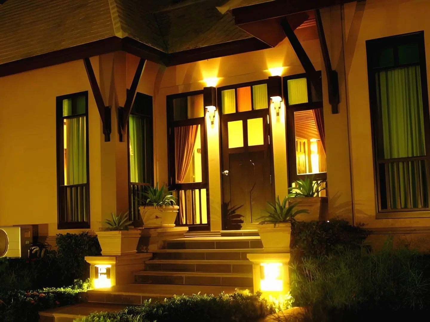 Botany Beach Resort Terrasse