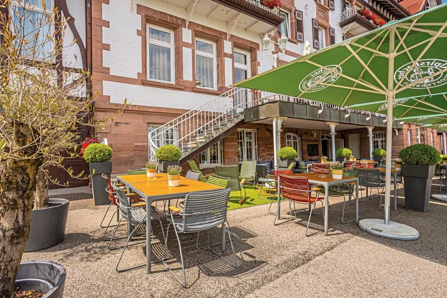 Das Palmenwald Schwarzwaldhof BW Signature Collection Terrasse