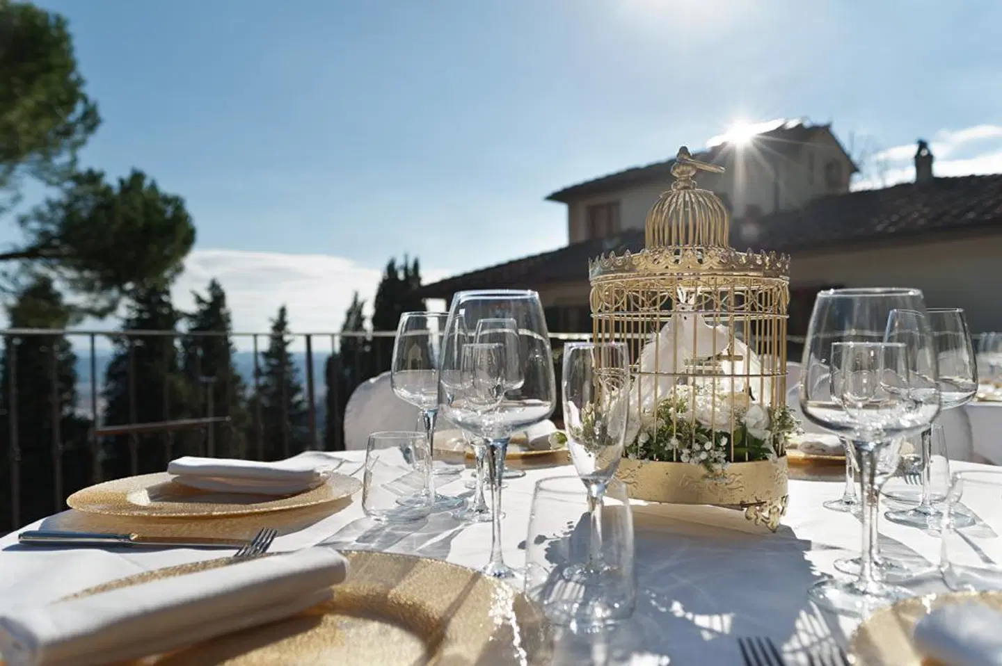 Villa Fiesole Terrasse