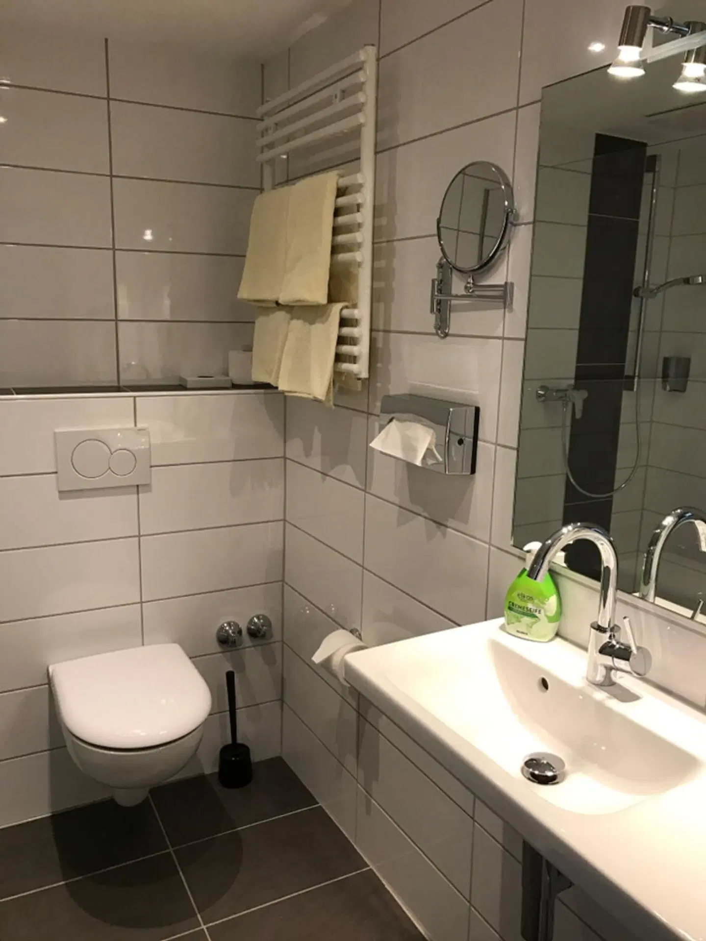 International am Theater Badezimmer