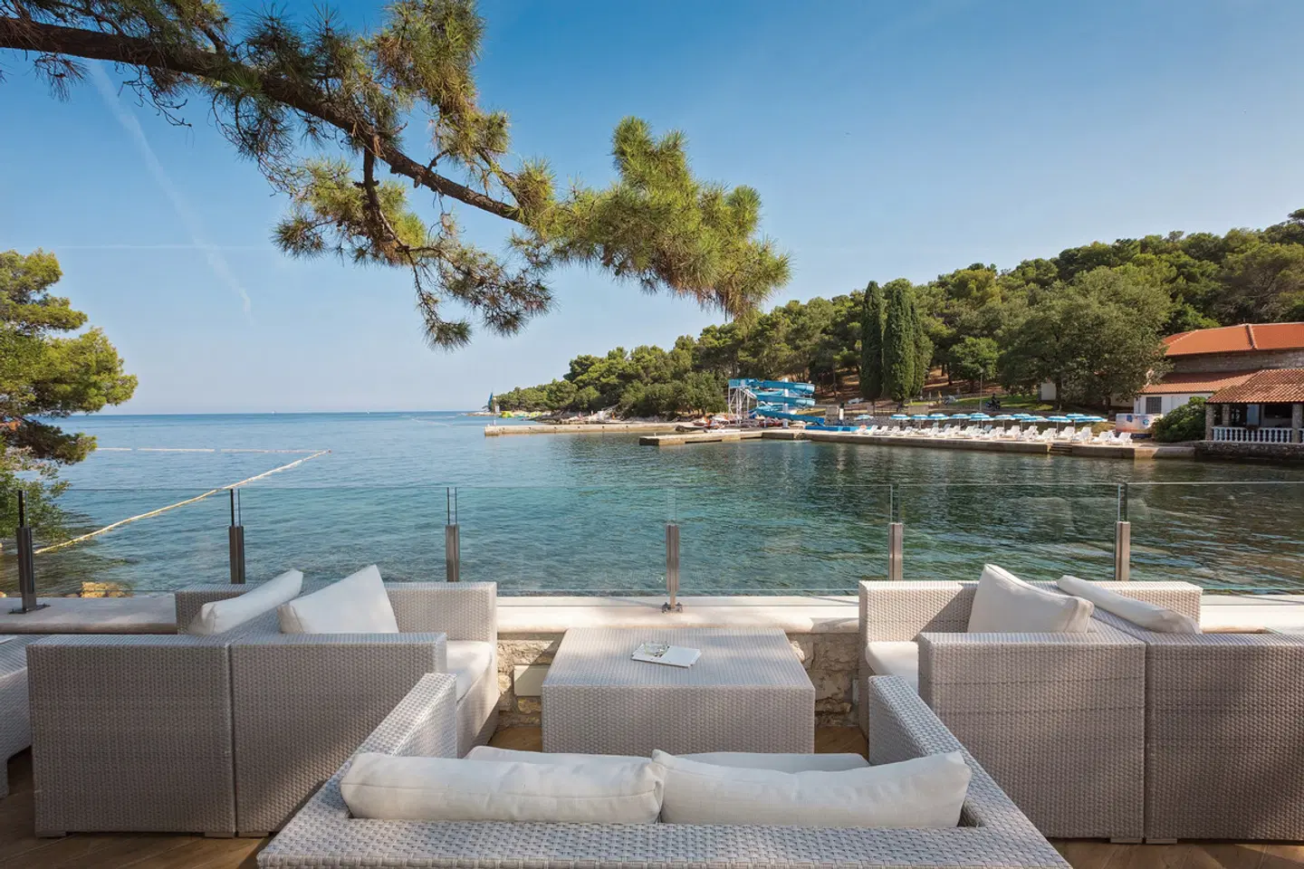 Villa Galijot Plava Laguna Terrasse