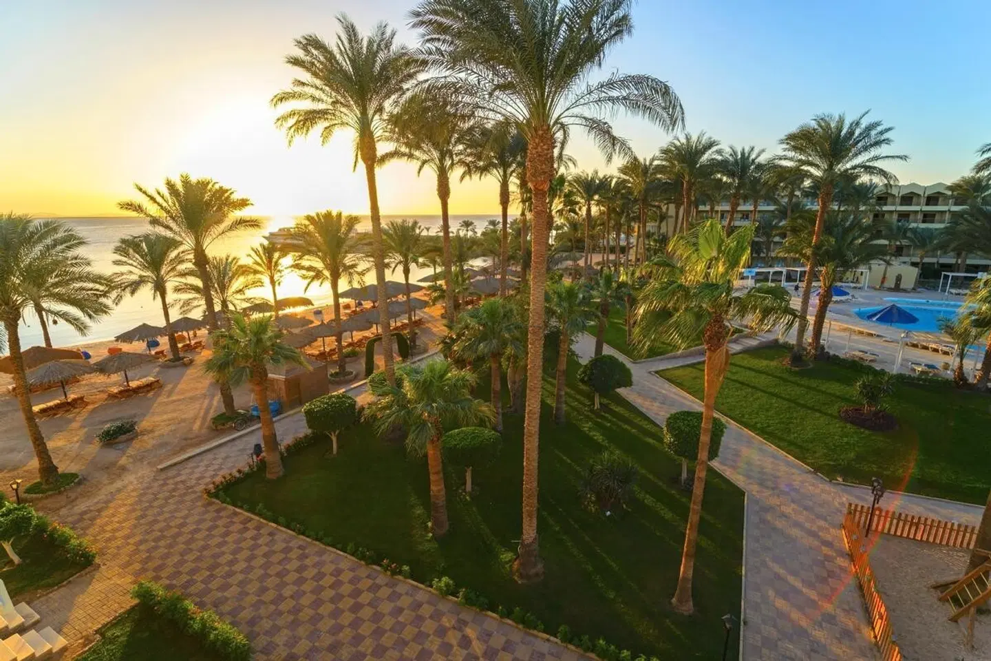 Regina Resort and Aqua Park Hurghada Garten