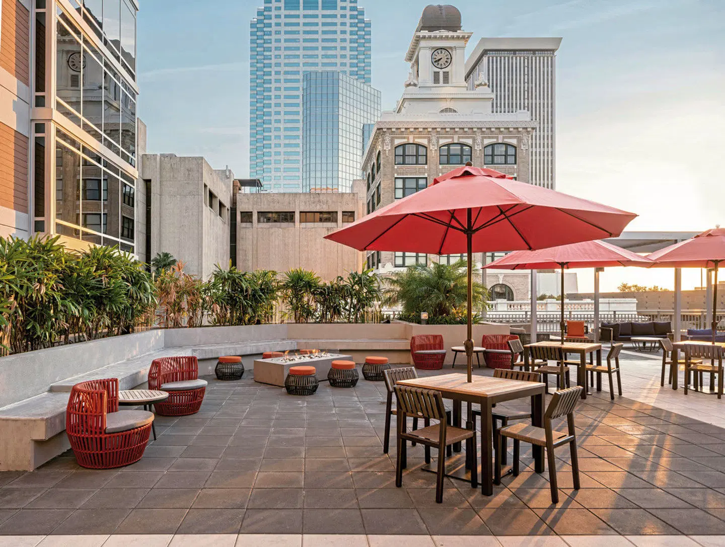 Hyatt Place Tampa Downtown Terrasse