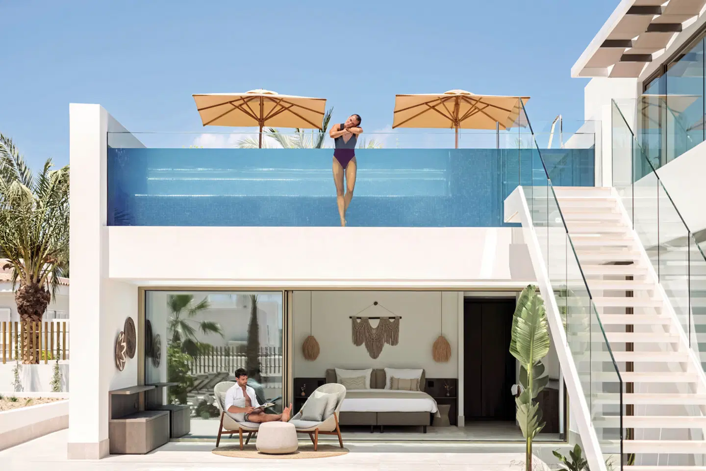 7Pines Resort Ibiza · Destination by Hyatt Terrasse