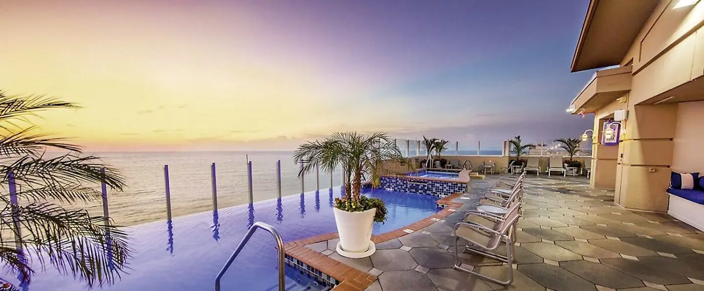 Hilton Virginia Beach Oceanfront Terrasse