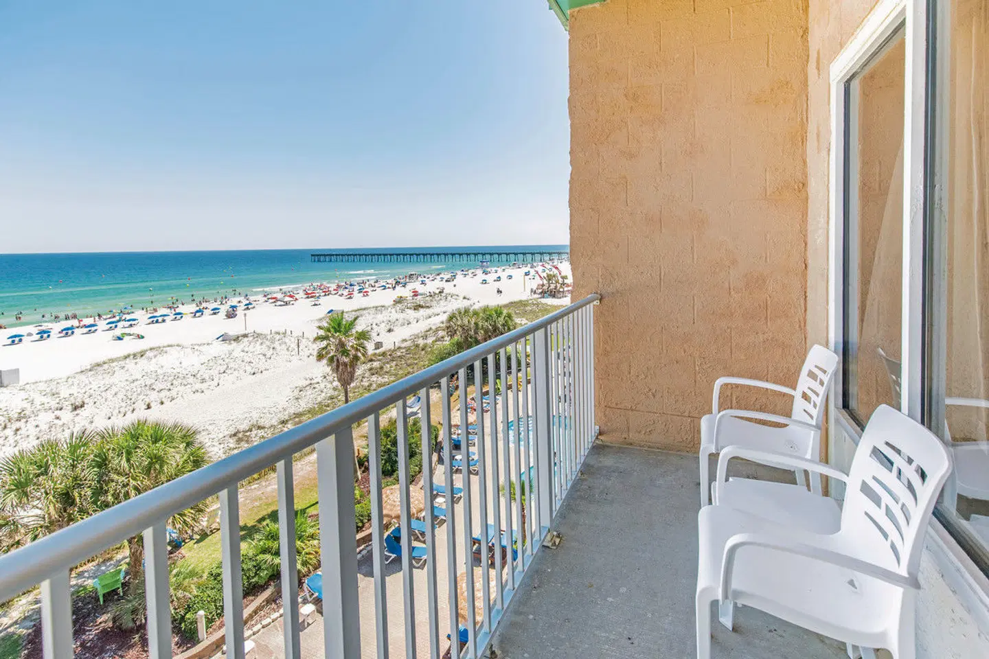Hampton Inn Pensacola Beach Terrasse