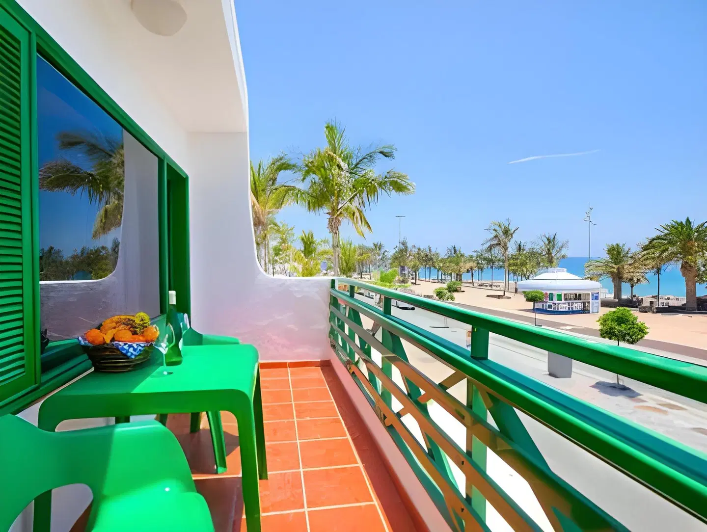 Rocas Blancas Apartments Terrasse