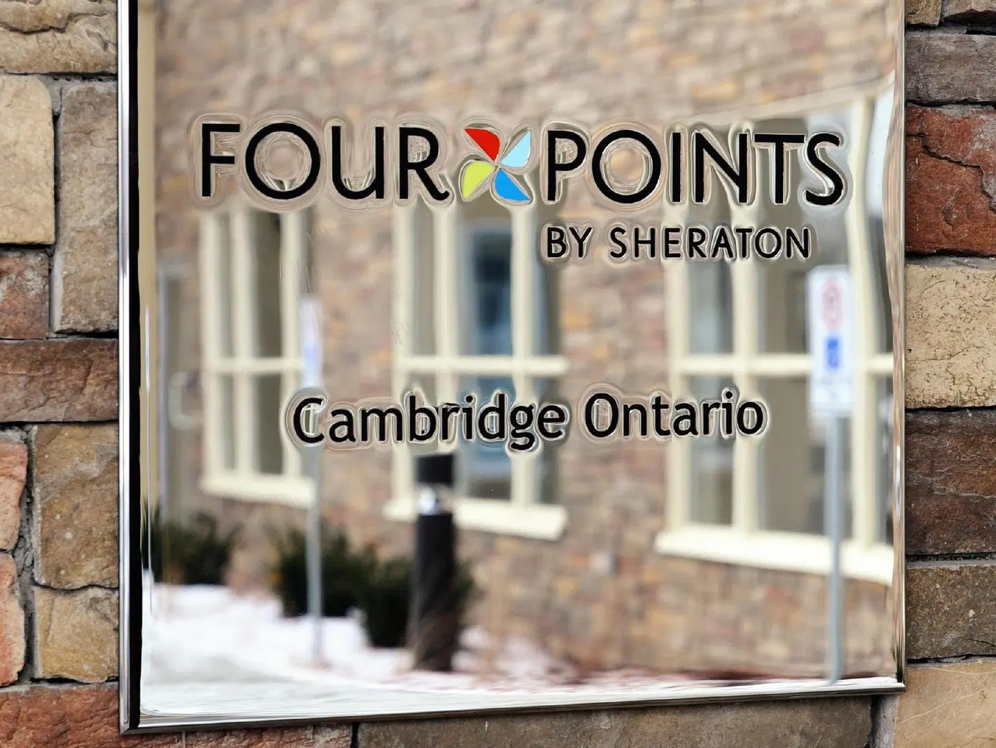 Four Points by Sheraton Cambridge Kitchener Landkarte