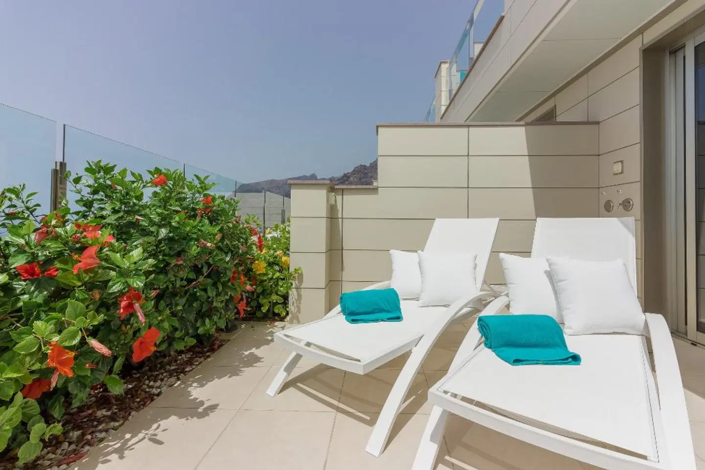 Klayman Diamond Aparthotel Terrasse