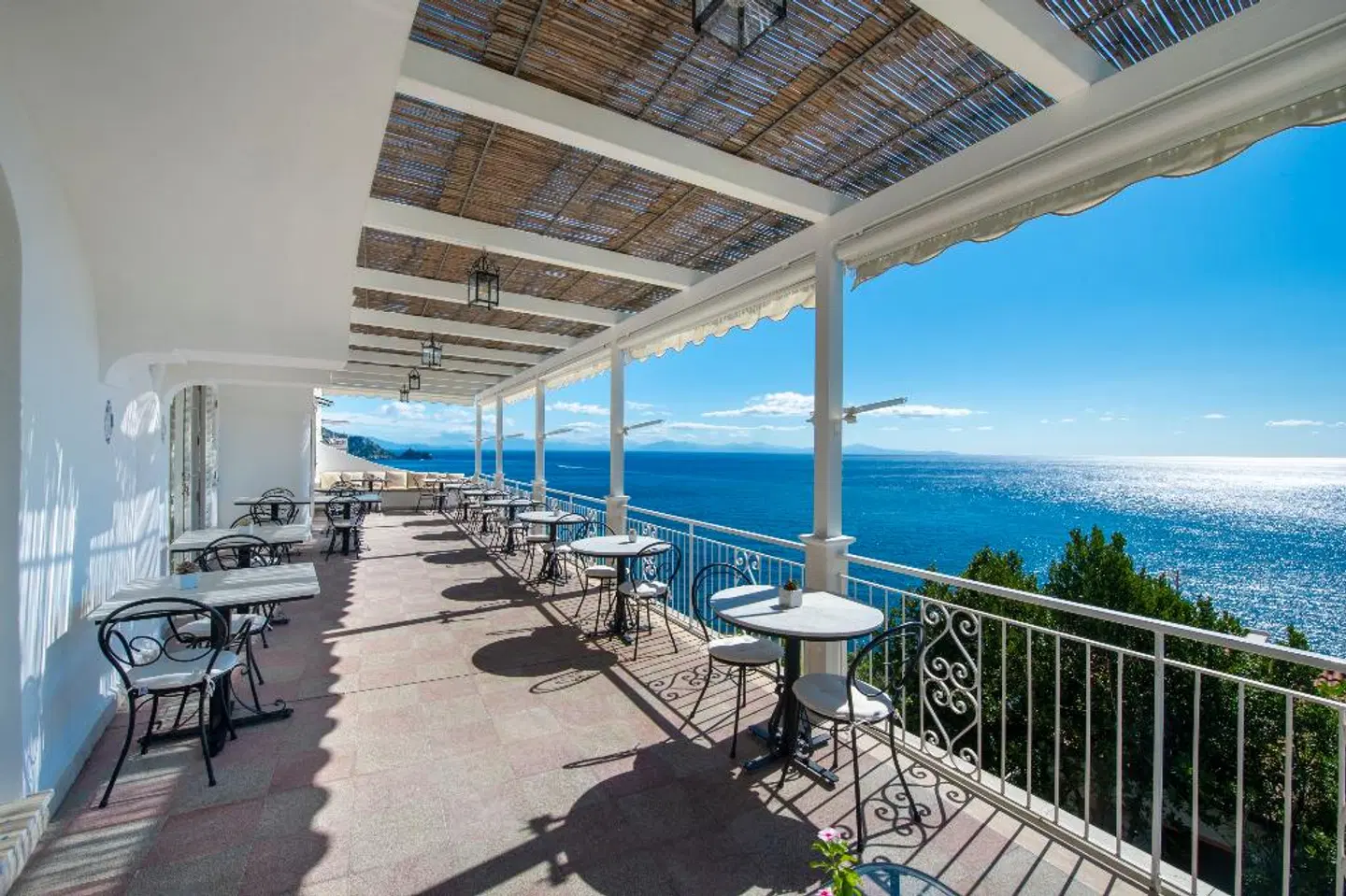 Maresca Hotel Praiano Terrasse