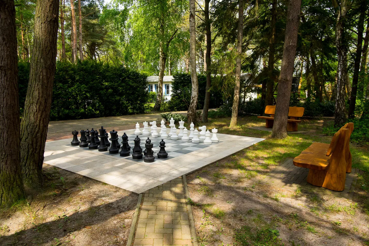 Feriendorf Min Herzing Terrasse