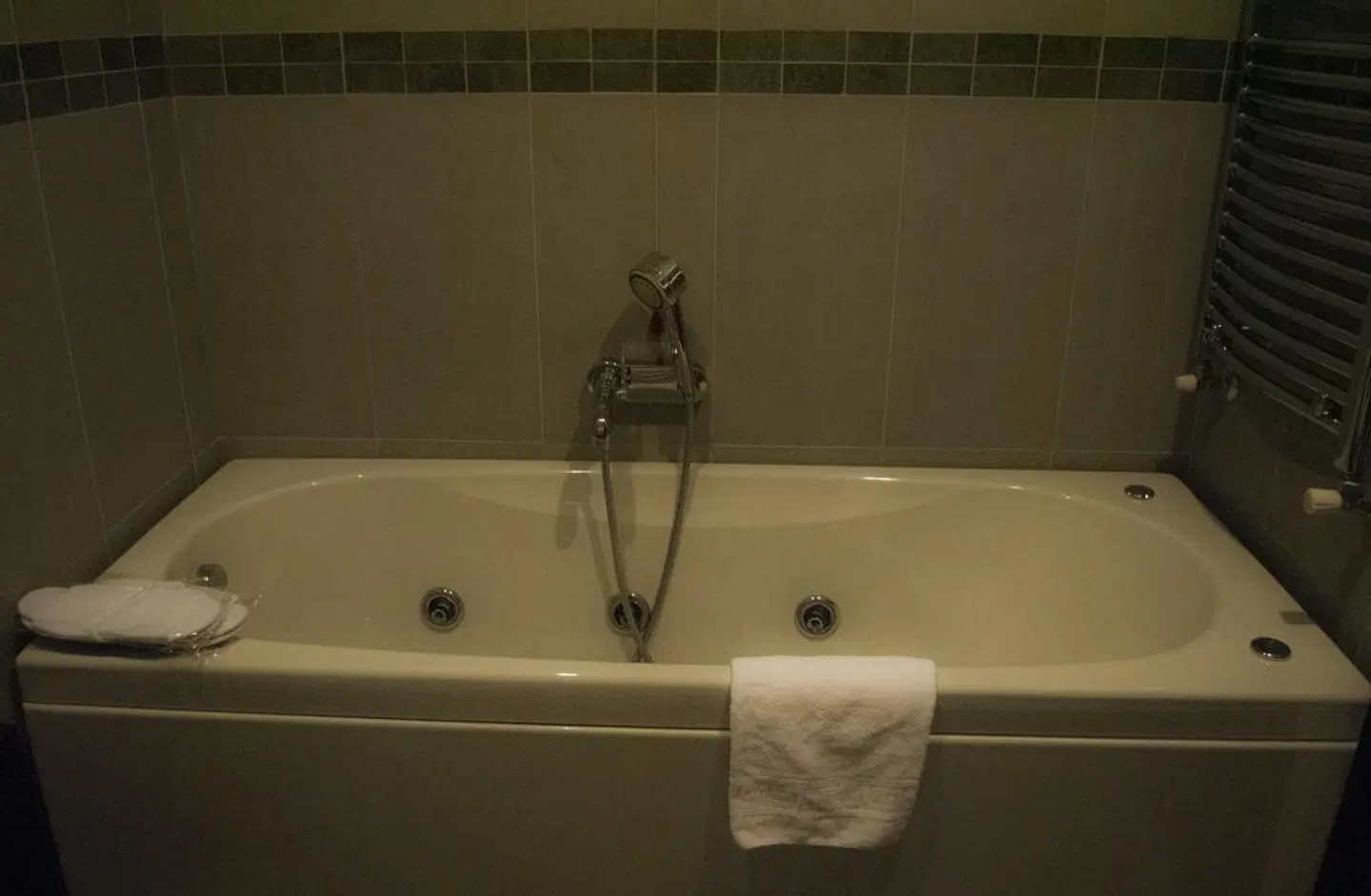 Vercelli Palace Hotel Badezimmer