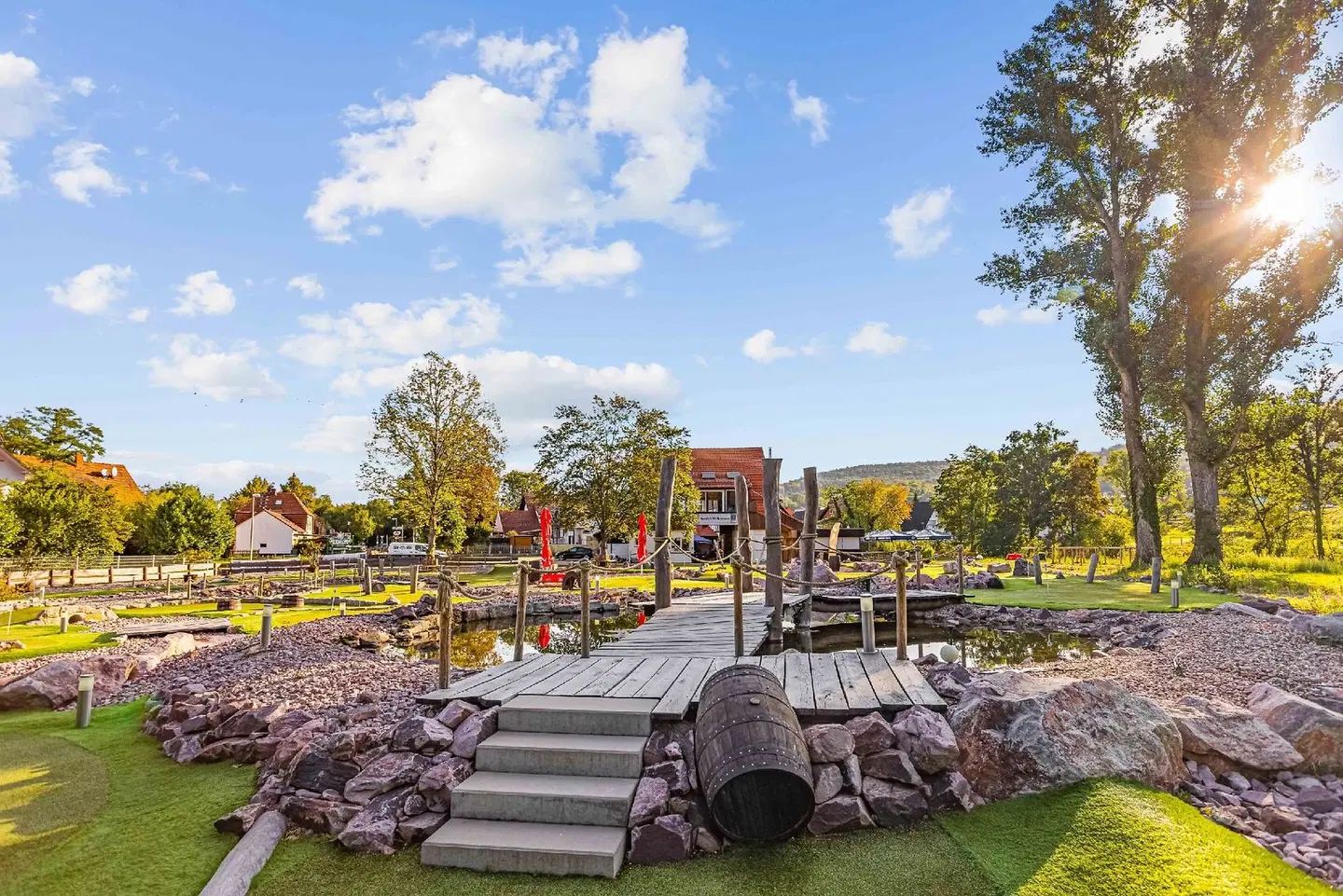 Landhotel Kahltalmühle Garten