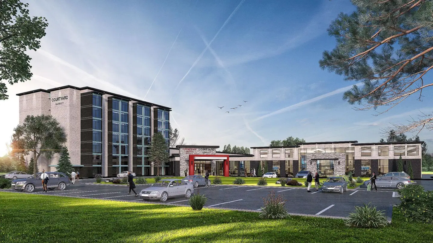 Courtyard by Marriott Oshawa Garten