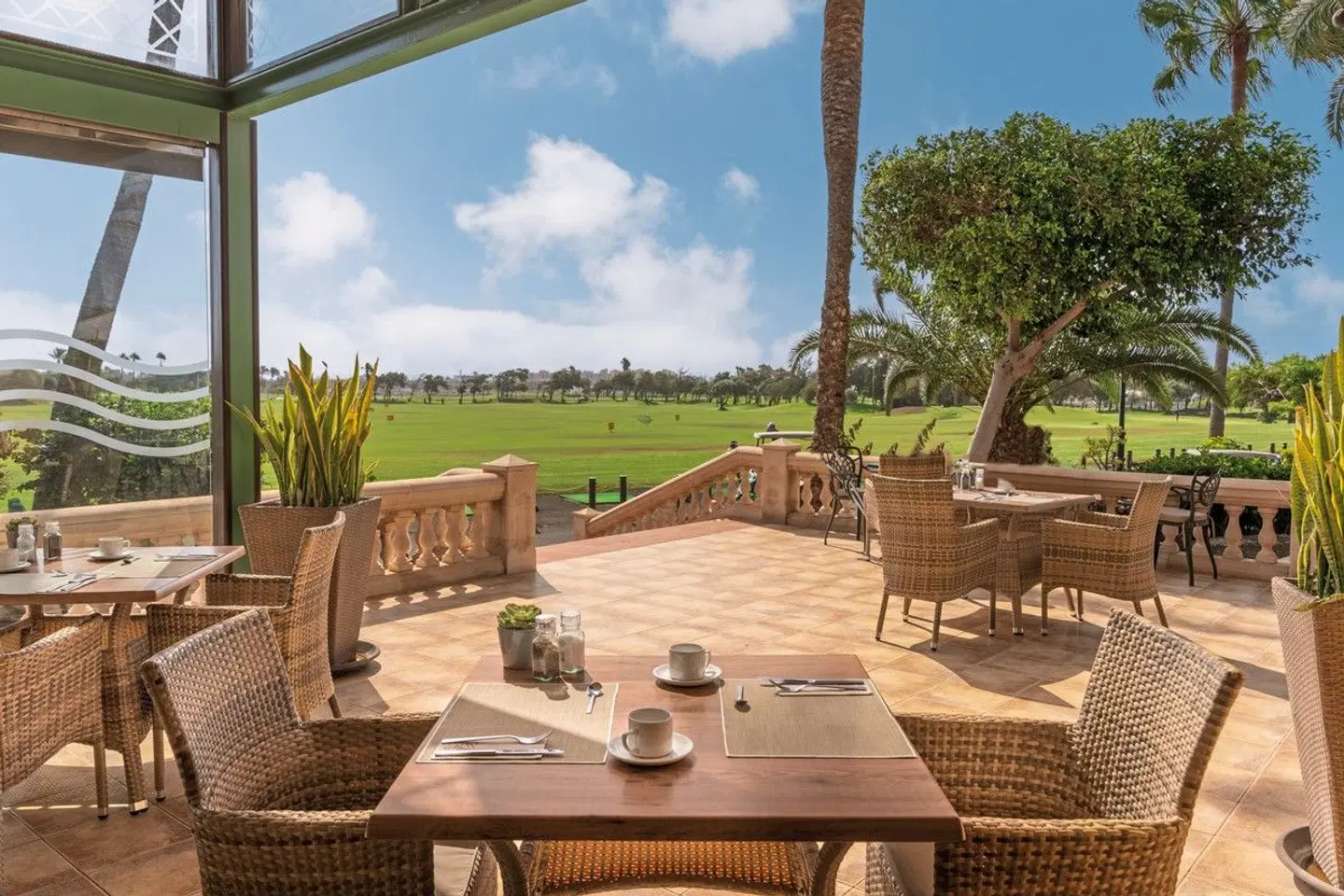 Elba Palace Golf Boutique Hotel Terrasse