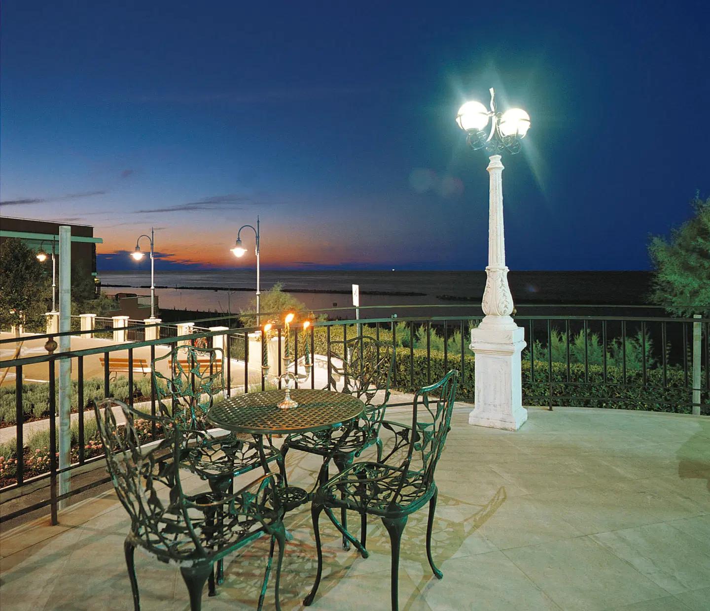 Grand Hotel Michelacci Terrasse
