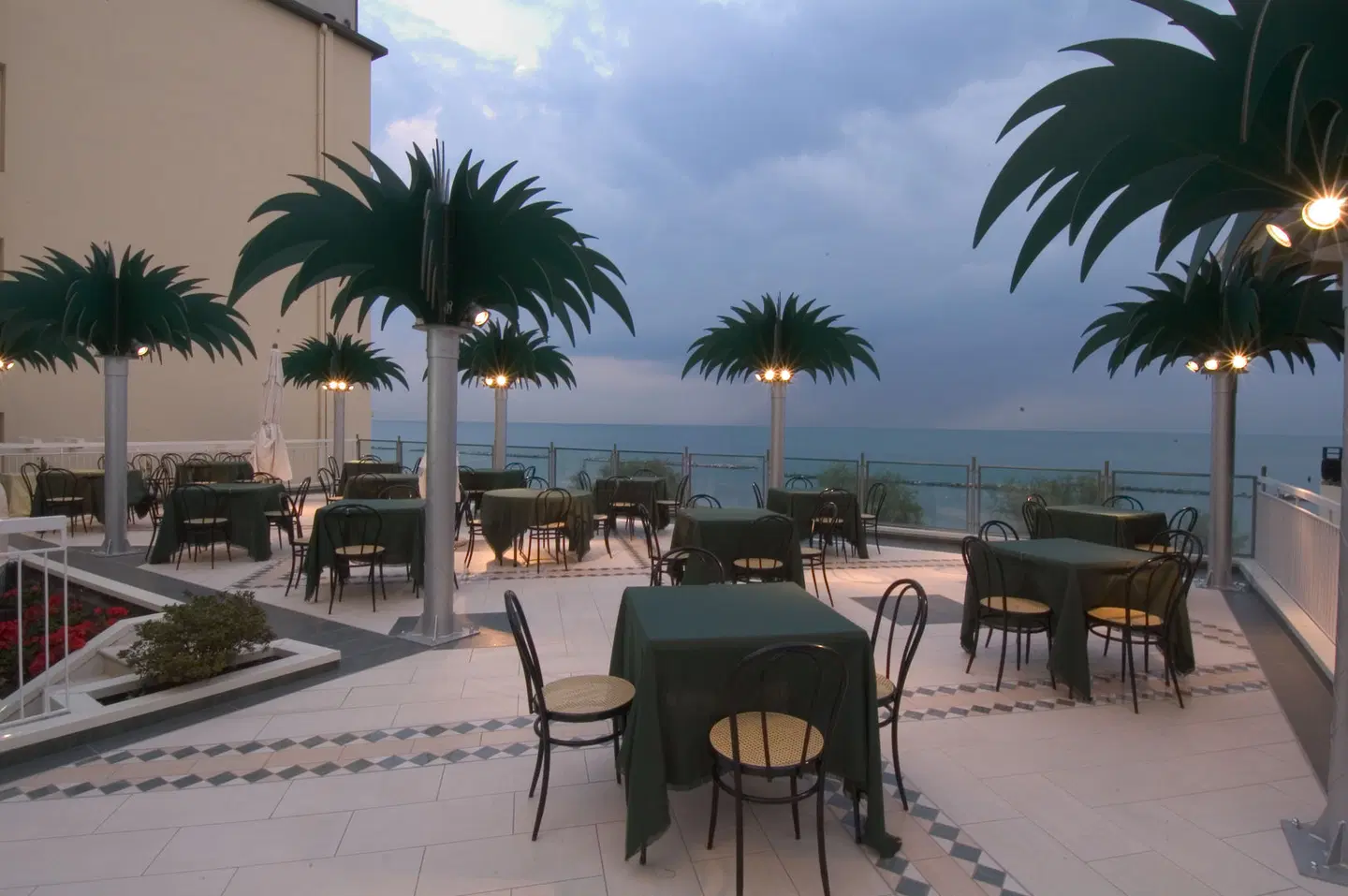 Grand Hotel Michelacci Terrasse