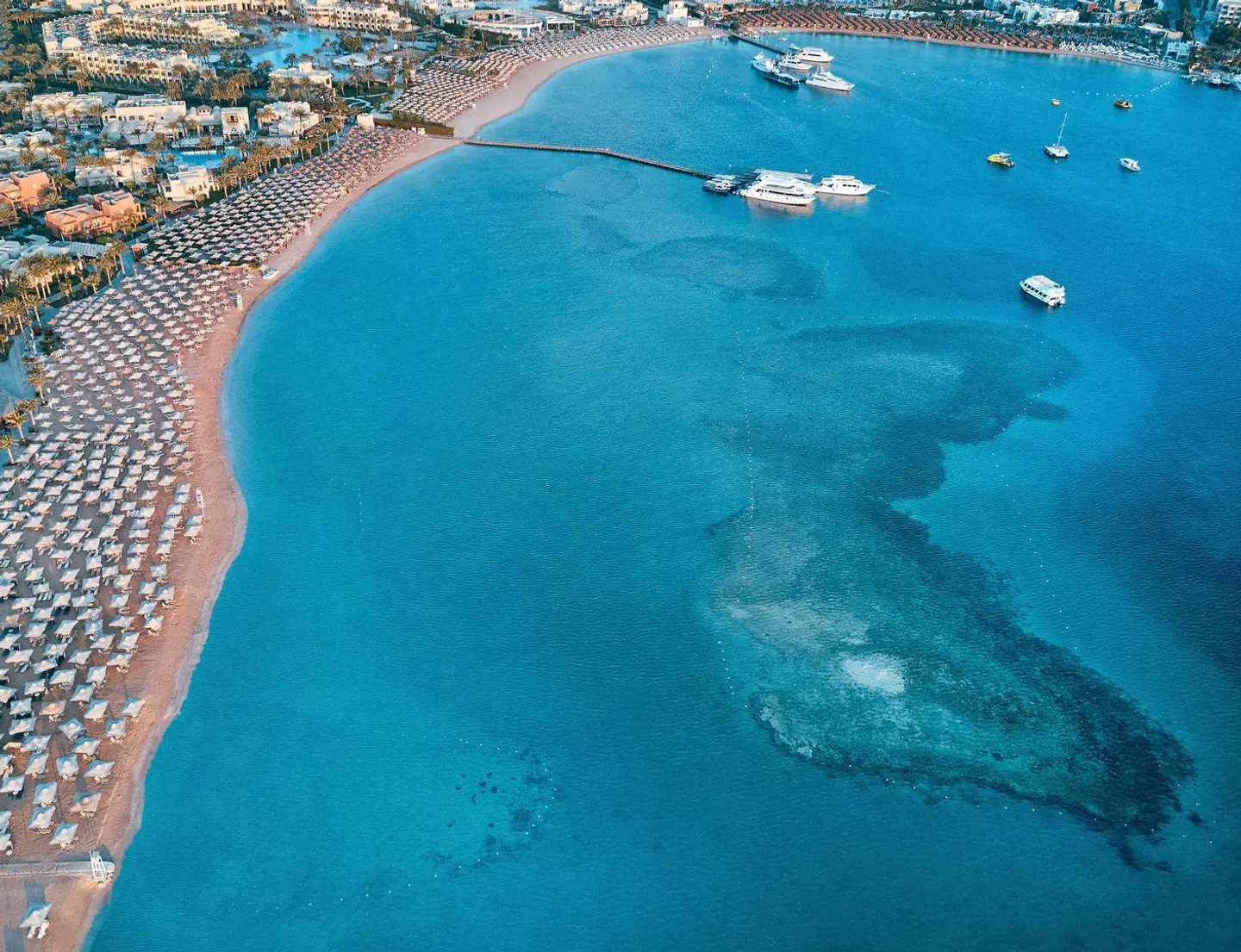 JAZ Makadi Oasis Resort BEACH