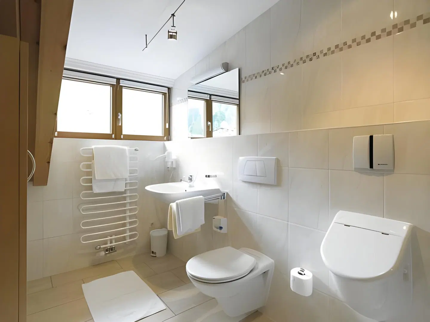 Apart Hotel Acksteiner Badezimmer