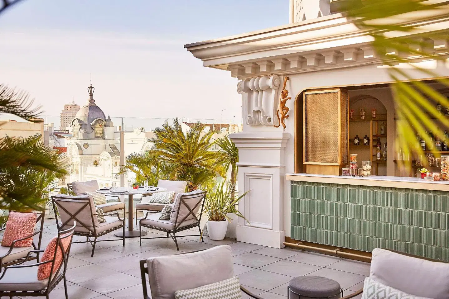 Hyatt Centric Gran Via Madrid Terrasse