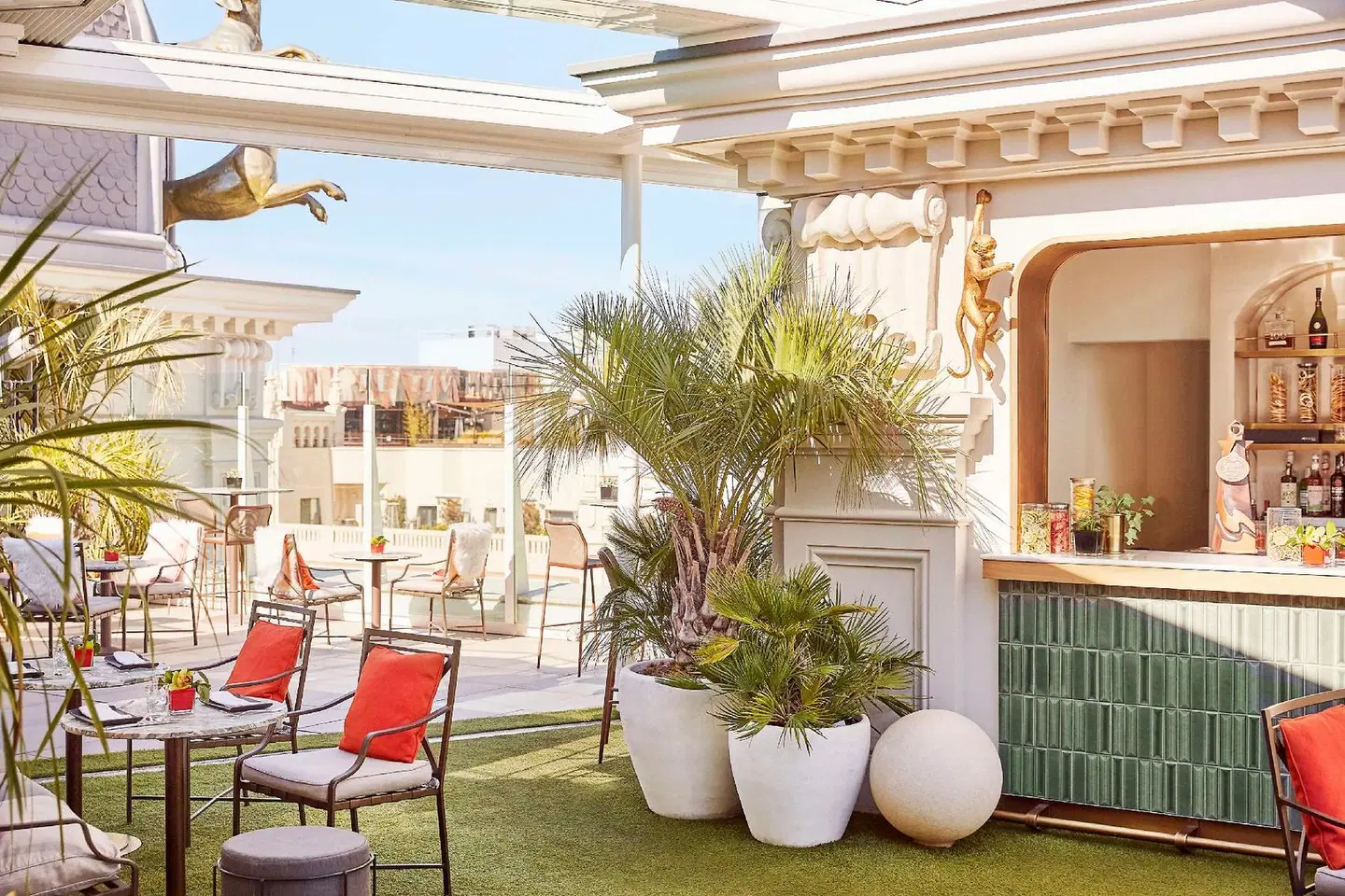 Hyatt Centric Gran Via Madrid Terrasse