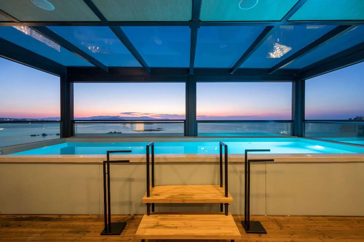 Chania Flair Deluxe Boutique Hotel Hallenbad