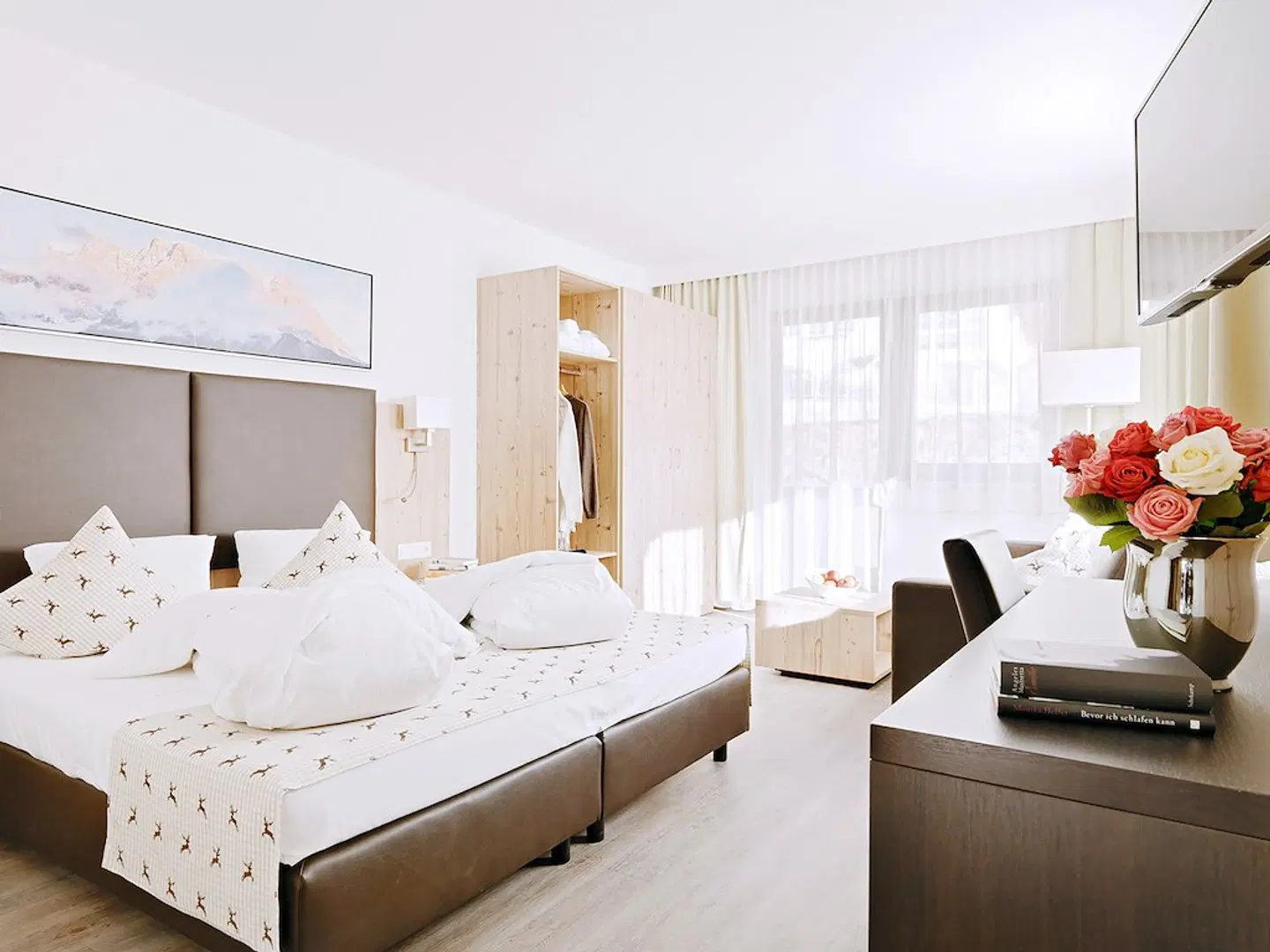 Hotel Venetblick Badezimmer