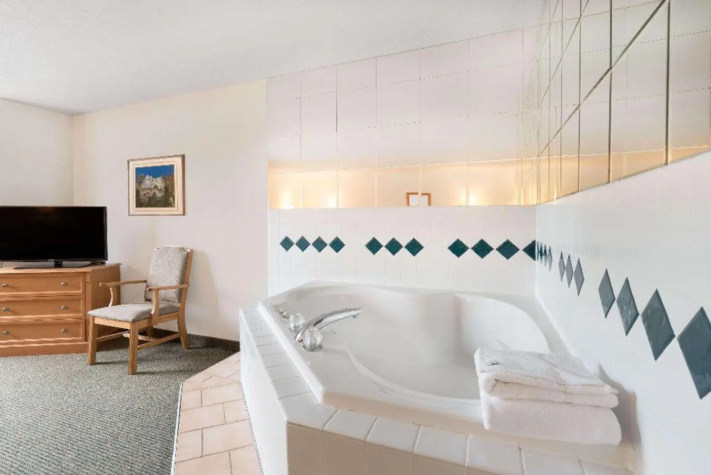 Baymont by Wyndham Hot Springs Badezimmer