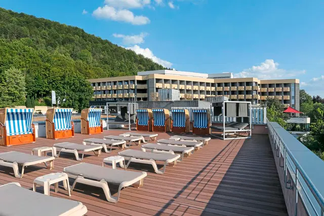 Parkhotel CUP VITALIS Terrasse