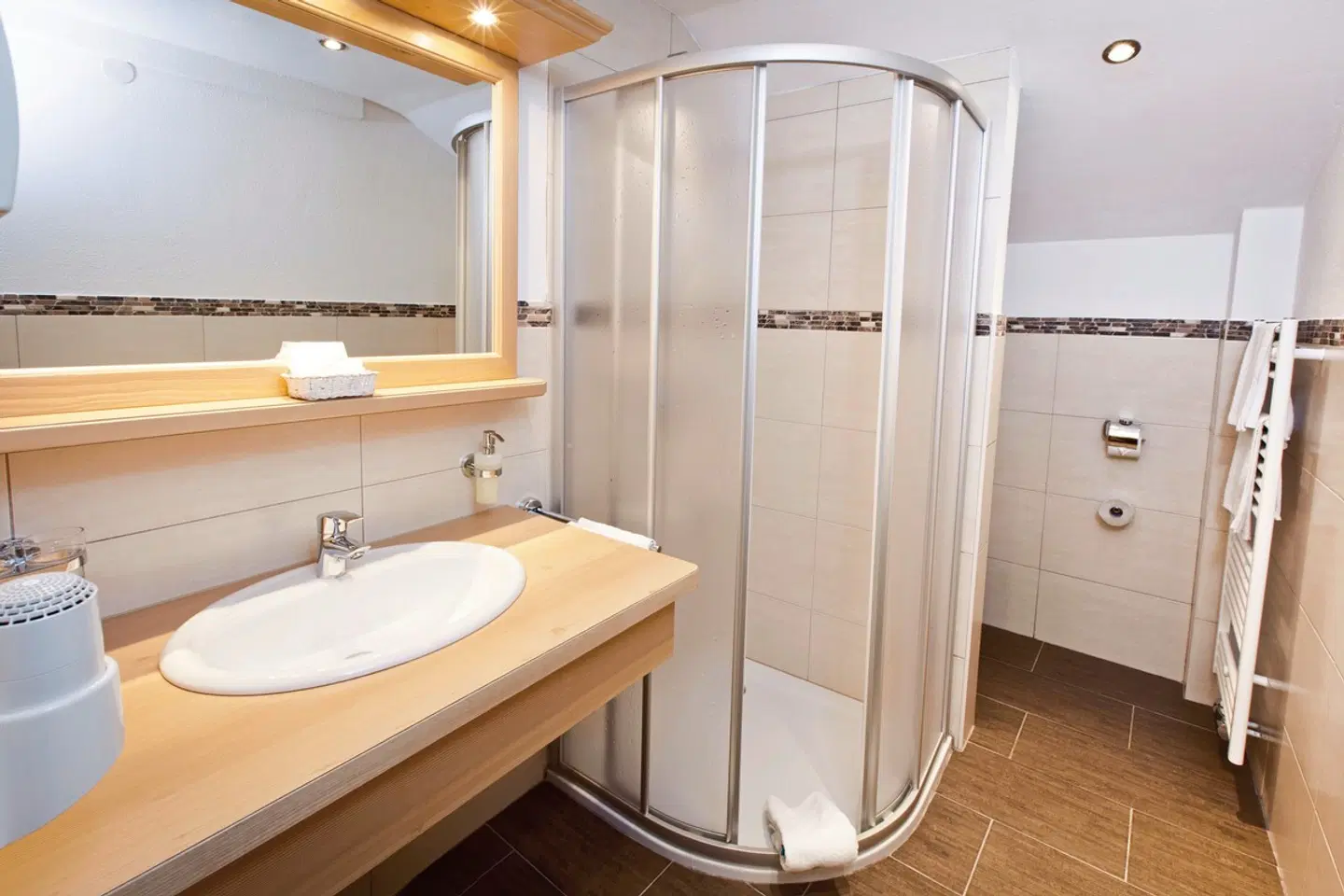 Beauty & Wellness Hotel Tirolerhof Badezimmer