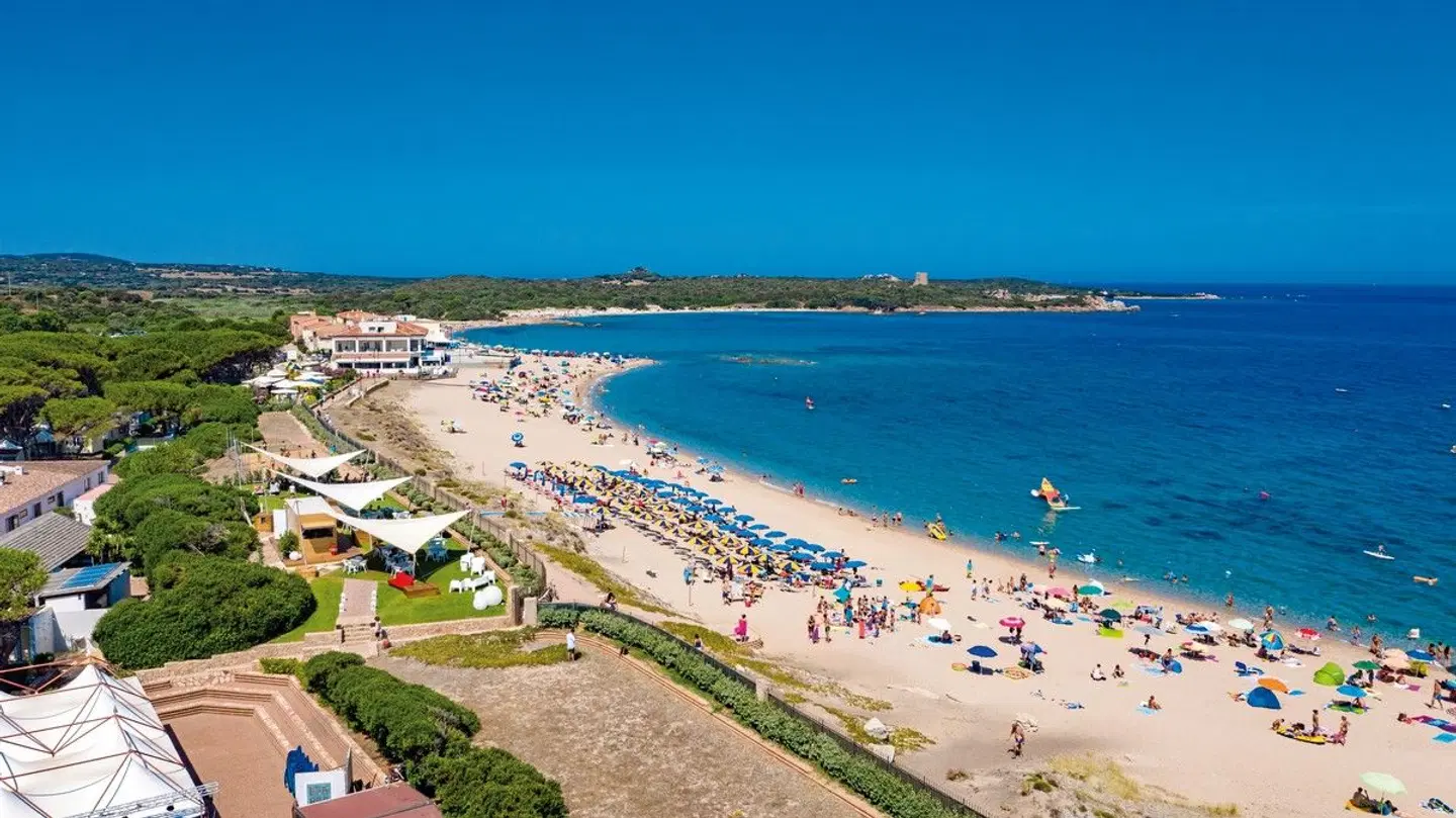 Camping Village Baia Blu La Tortuga Strand
