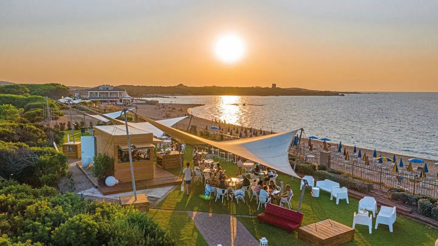 Camping Village Baia Blu La Tortuga Terrasse