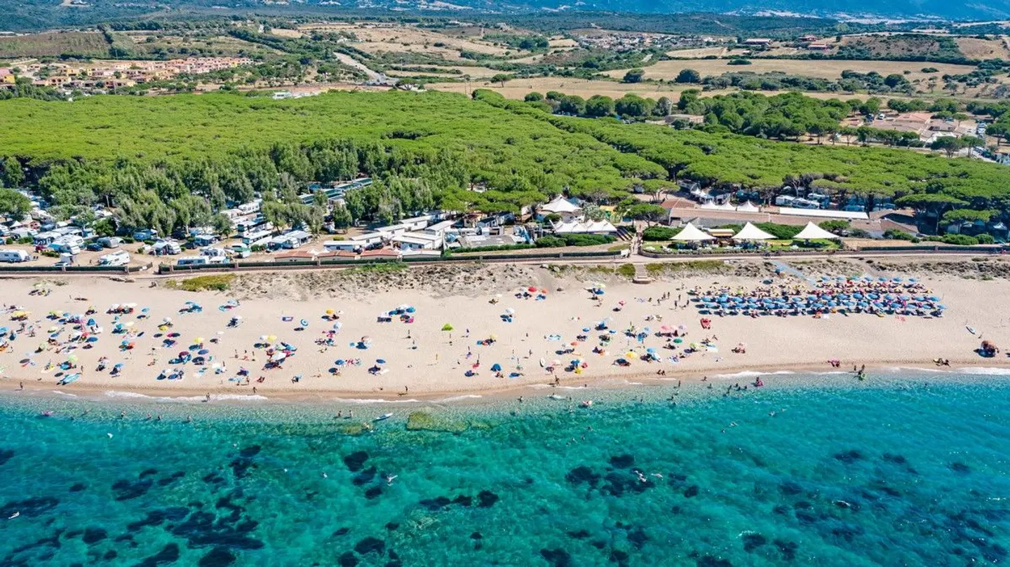 Camping Village Baia Blu La Tortuga Strand