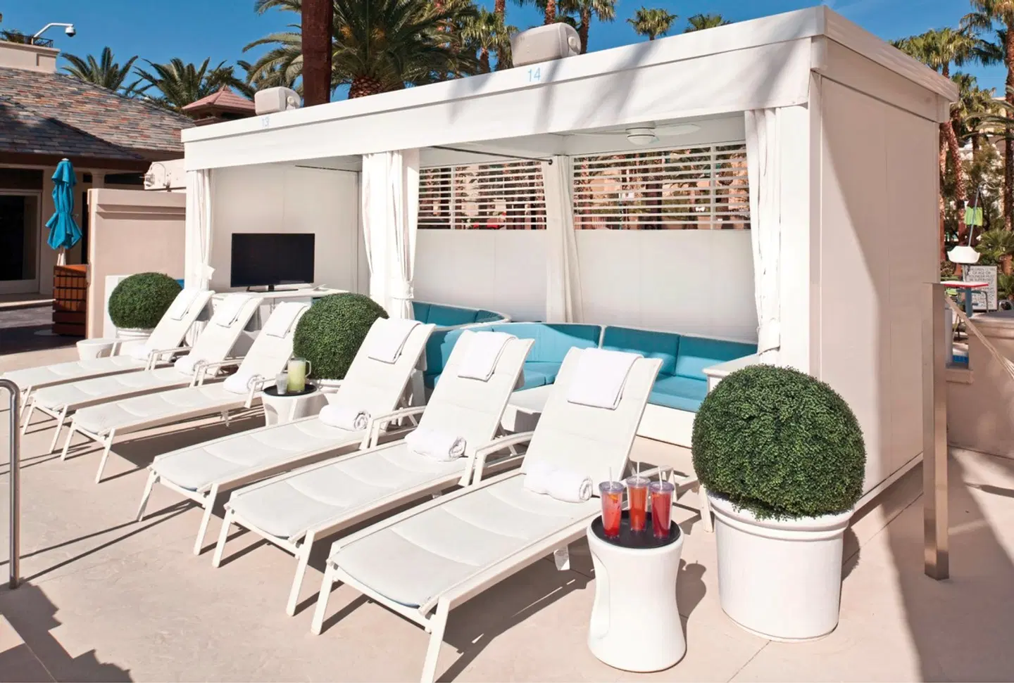 W Las Vegas Terrasse