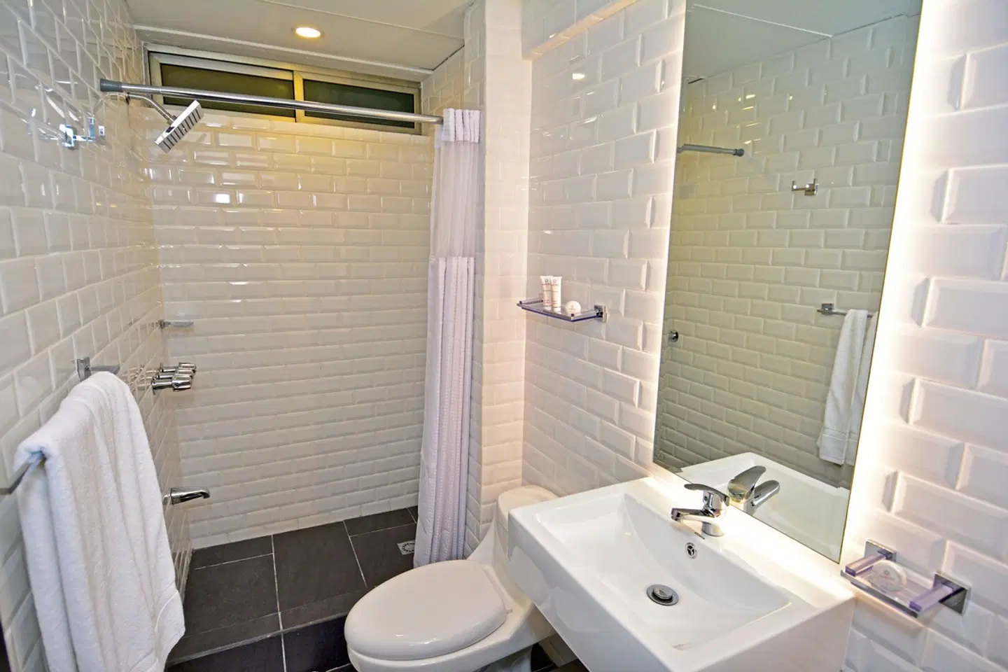 Hotel Auténtico Badezimmer