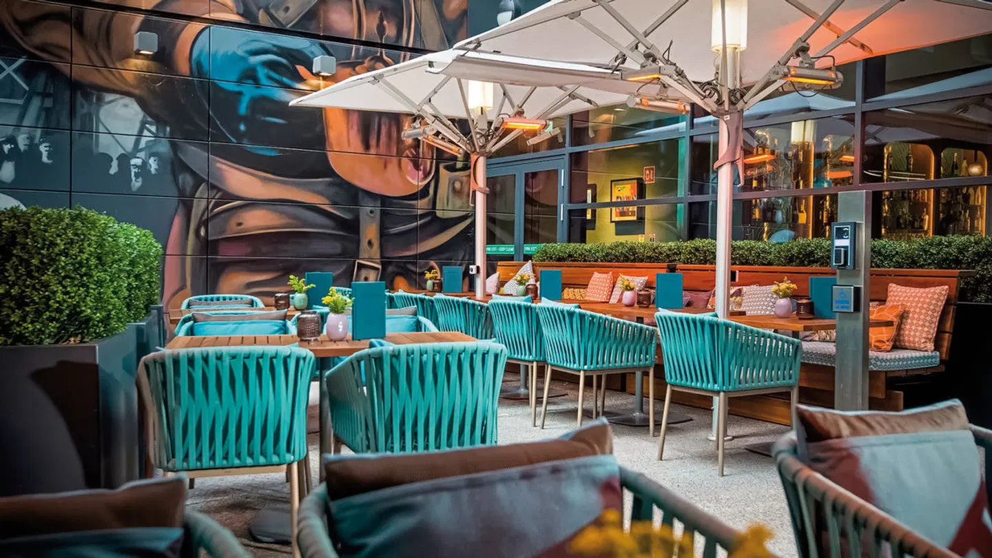 Travelodge Plus Dublin City Centre Terrasse