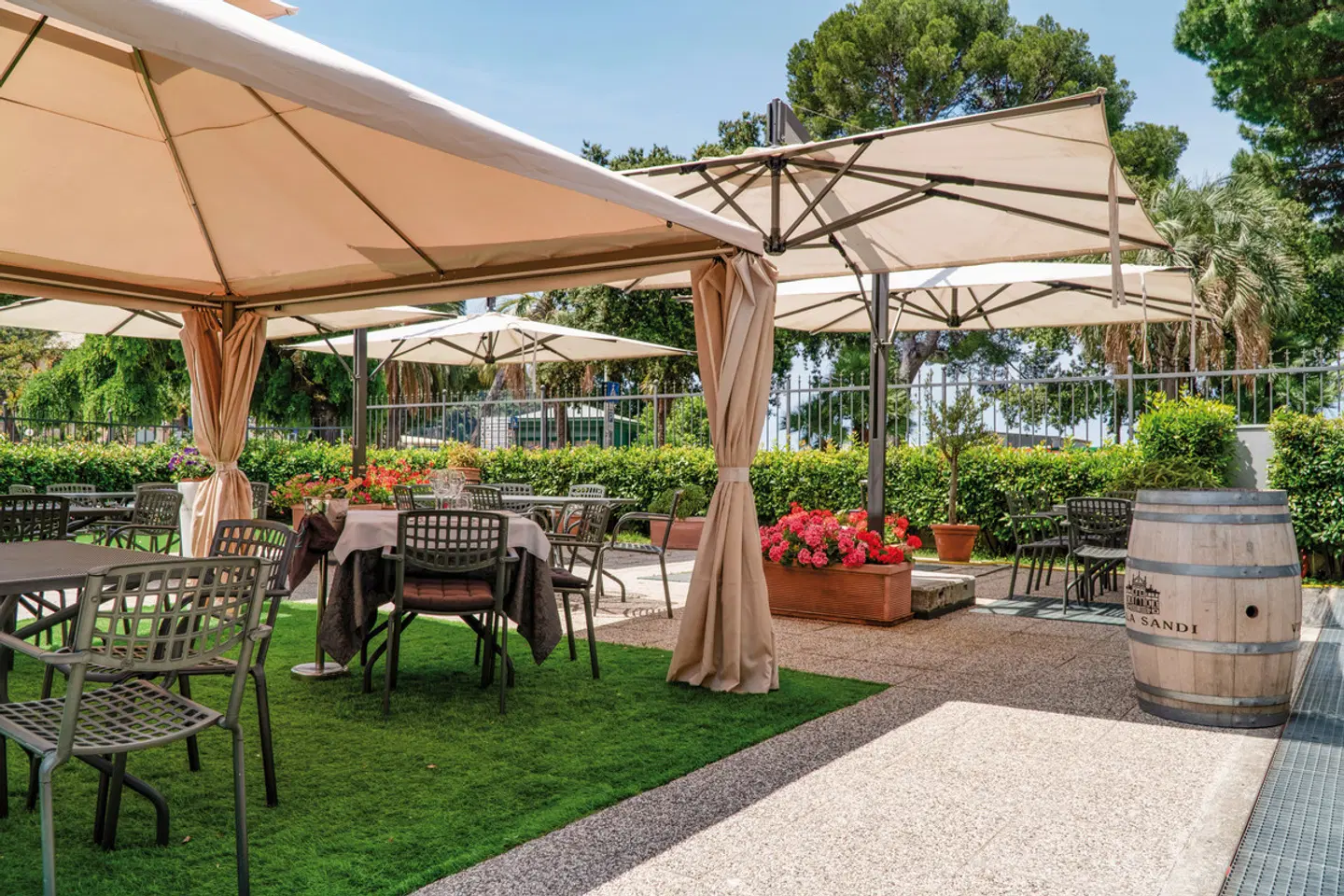 Grand Hotel Rimini & Residenza Parco Fellini Terrasse