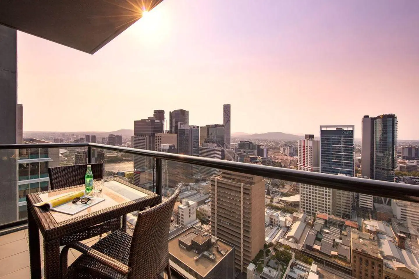 Oaks Brisbane on Charlotte Suites Terrasse