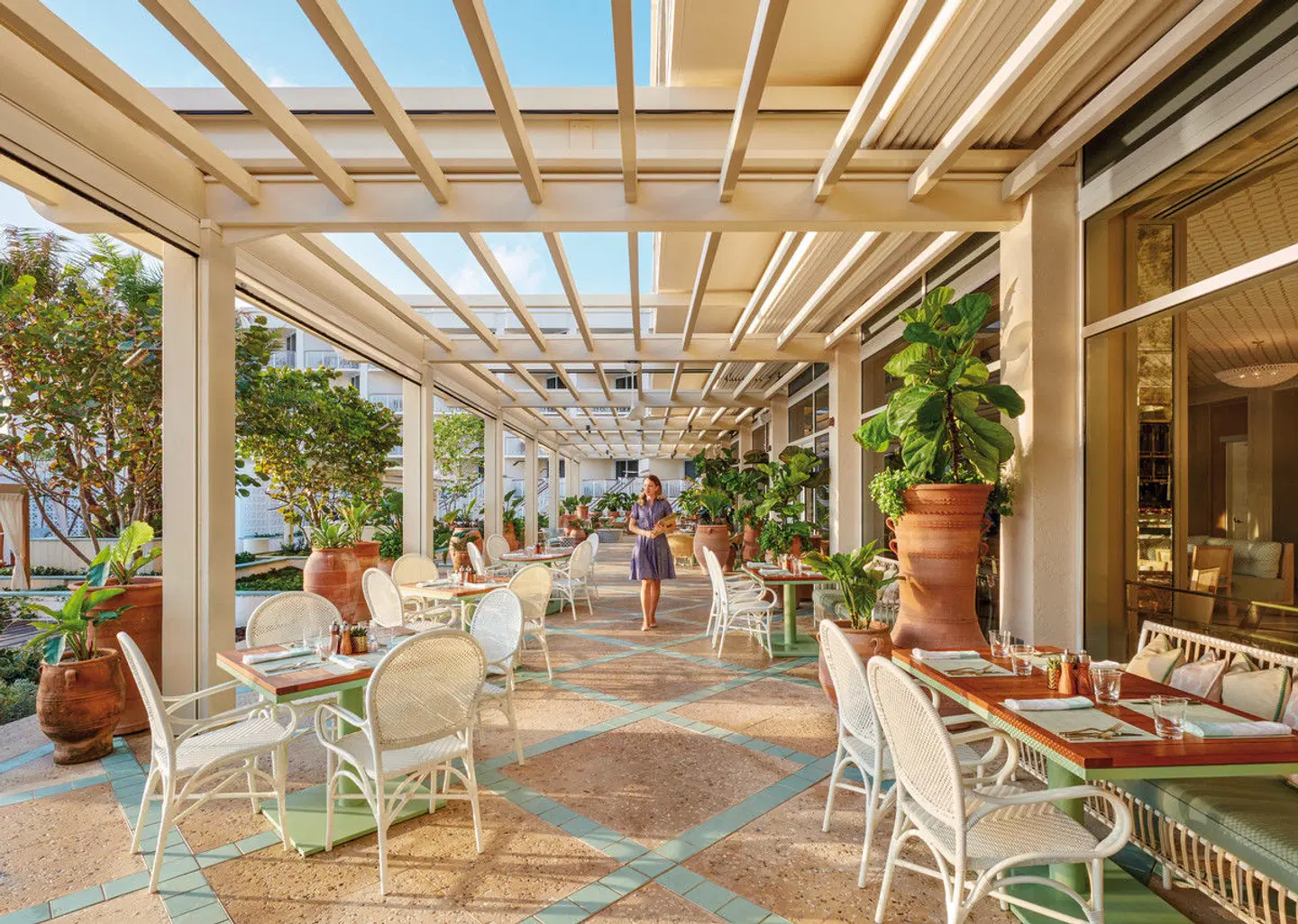 Four Seasons Hotel Palm Beach Terrasse