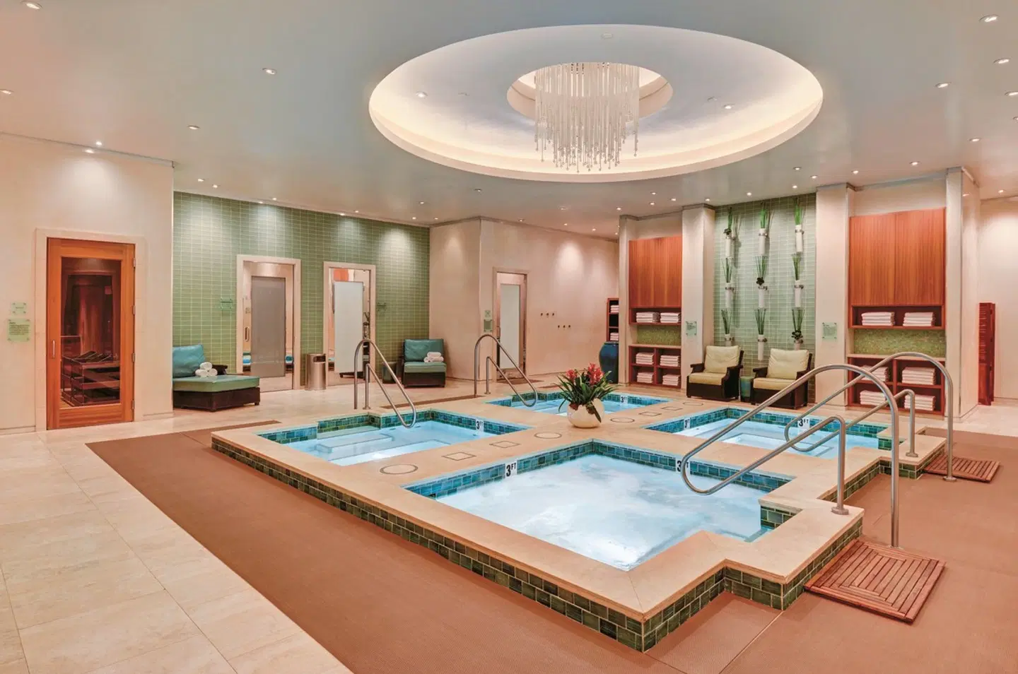 Bellagio Hotel & Casino Hallenbad