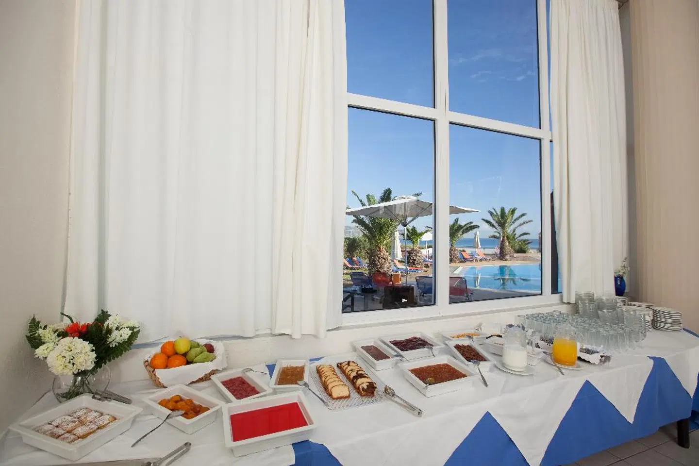Akti Corali Hotel Terrasse