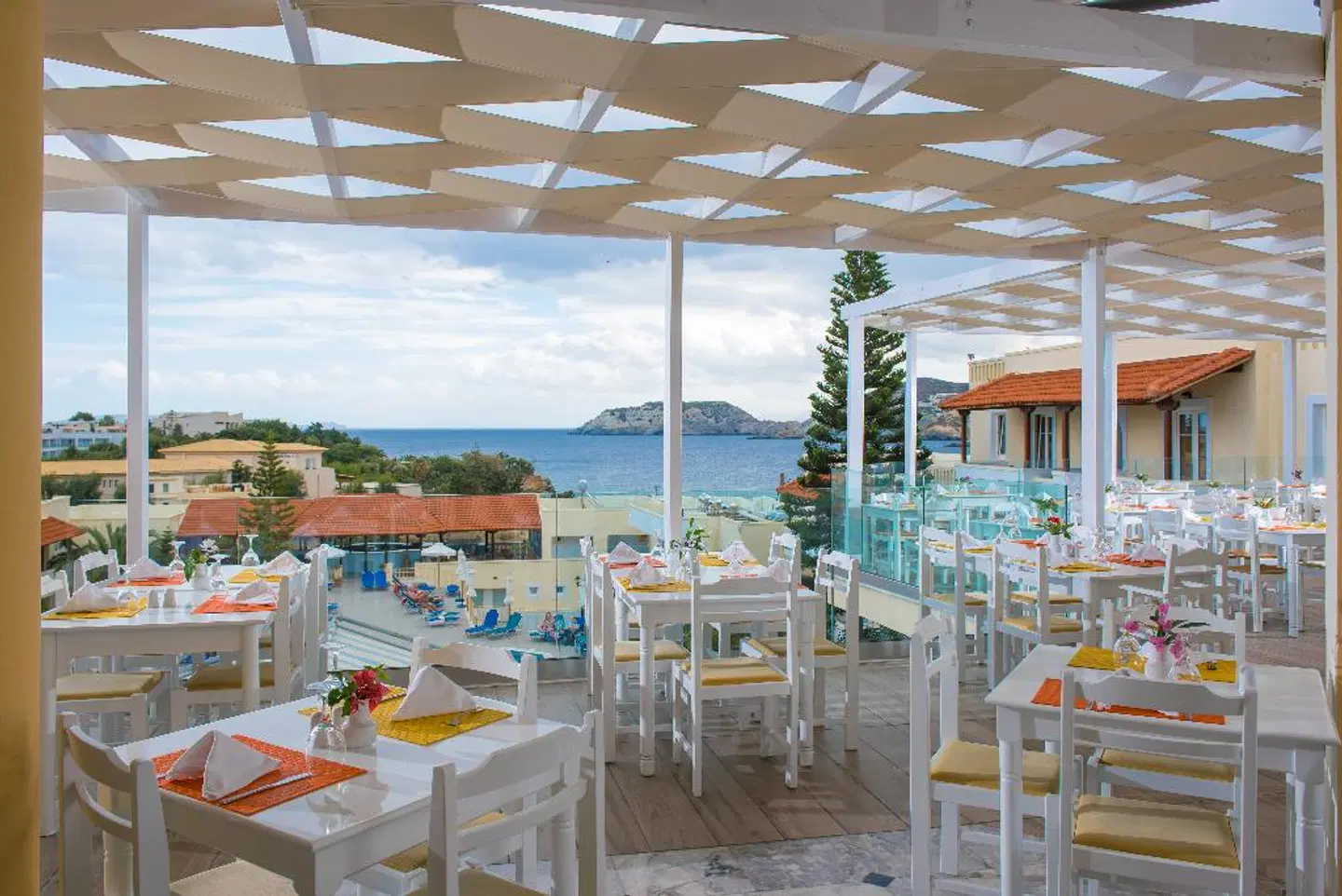 Alexander House Hotel Terrasse