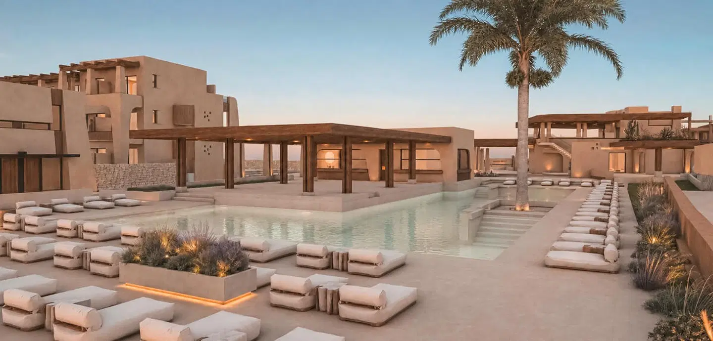 Anissa Oasis Beach Hotel Terrasse