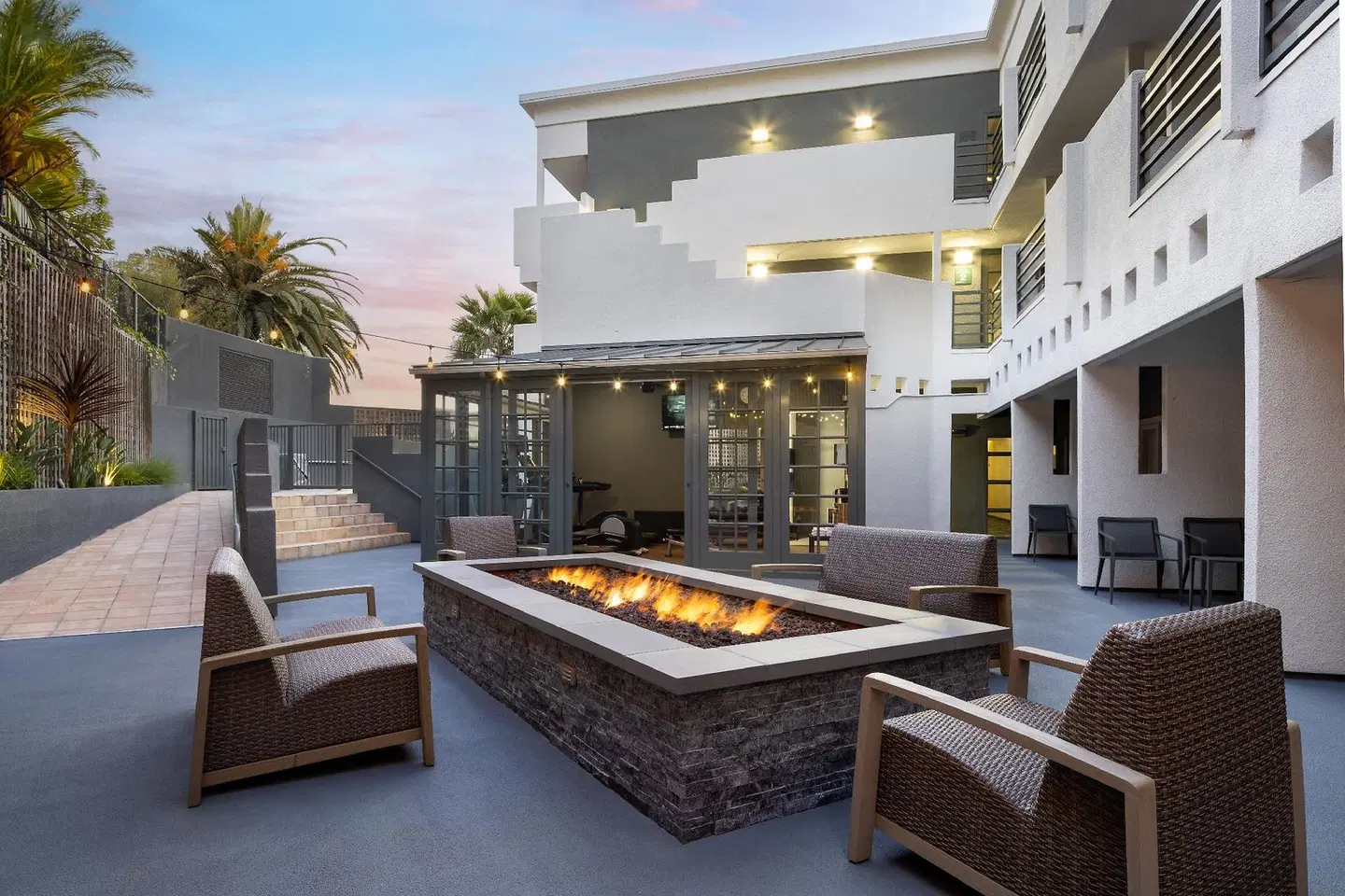 Courtyard by Marriott Los Angeles Century City/Beverly Hills Terrasse